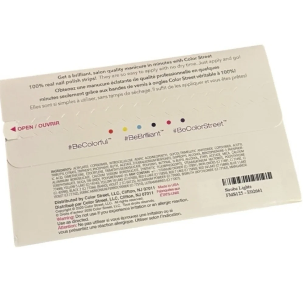 Color Street | Makeup | Color Street Strobe Lights Nail Polish Strips ...